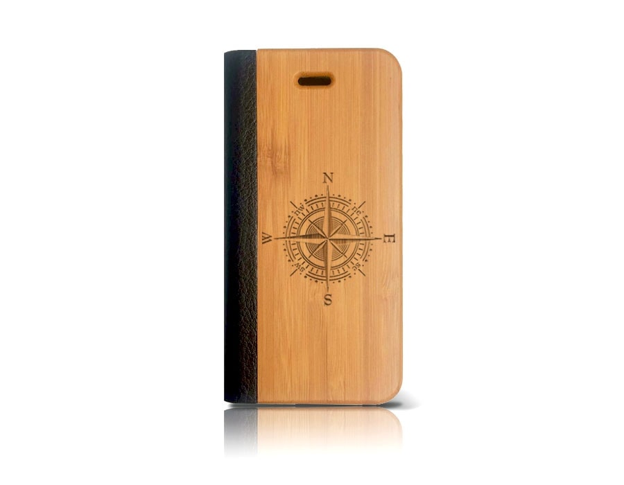 Étui à rabat COMPASS pour iPhone 5/5S